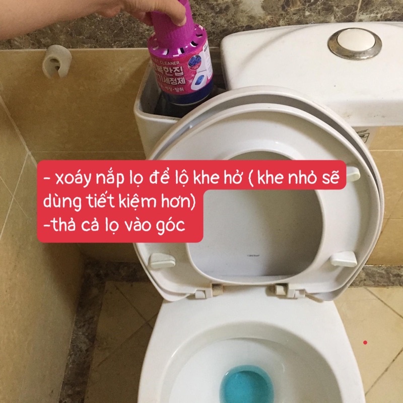 Lọ Thả Bồn Cầu Hàn Quốc Siêu Thơm Chính Hãng