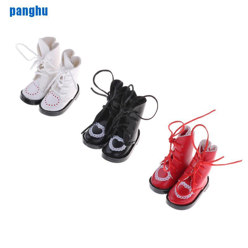 Giày Boot Da PU Thời Trang Cho Búp Bê Tỉ Lệ 1 / 8