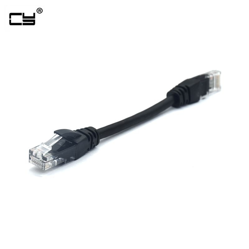 Cat5 Cat5e Cat6e Utp Ethernet Cáp Nam Đến Nam Rj45 Patch Lan Cáp Ngắn 10cm 15cm 20cm 30cm 50cm