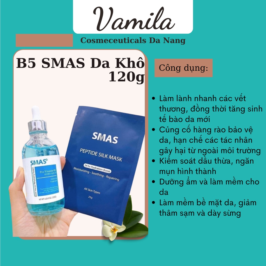 Serum B5 Smas Cấp Ẩm Phục Hồi Da Khô Hiệu Quả  120g Hàng Chính Hãng