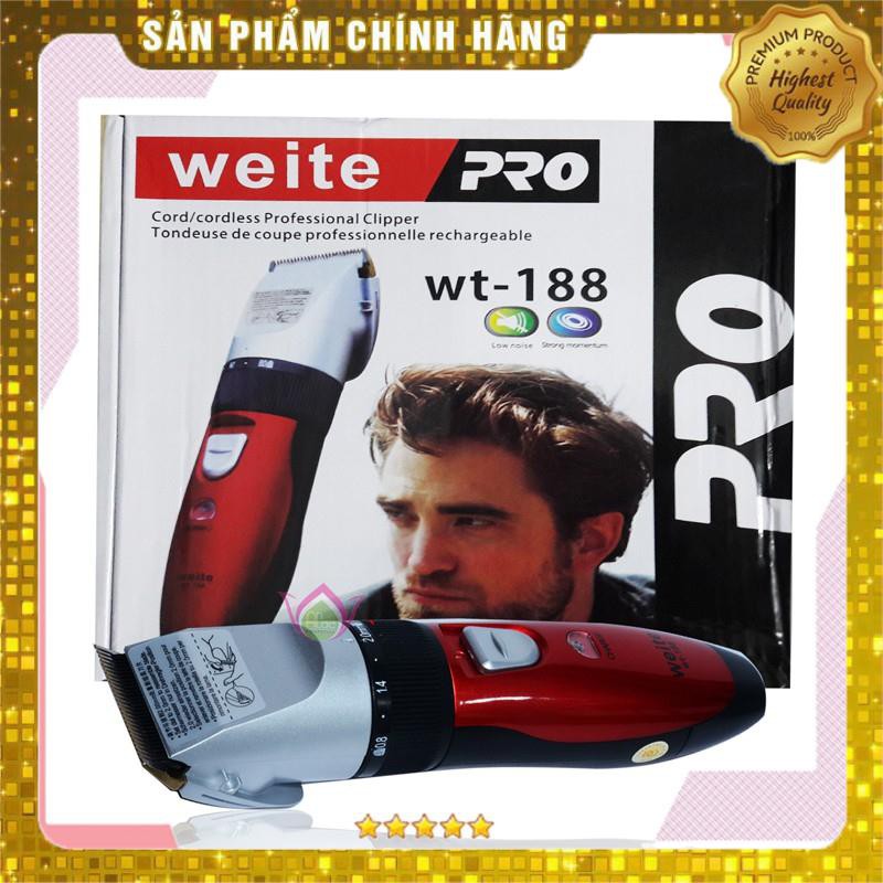 Tông đơ cắt tóc Weite WT-188 thiết kế hiện đại,bền đẹp phù hợp cho salon tóc và gia đình