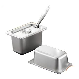 Nắp Khay Inox Đựng Thạch Topping Trà Sữa