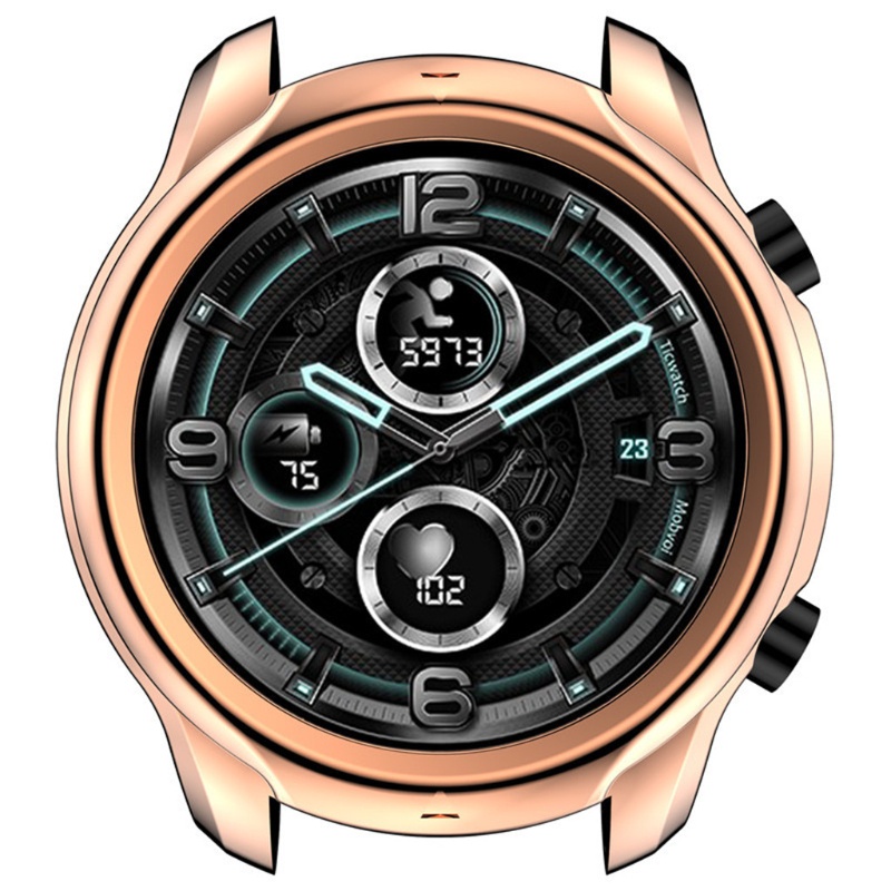 Khung bảo vệ bằng silicon TPU cho đồng hồ Ticwatch-Pro X / Ticwatch-Pro 3