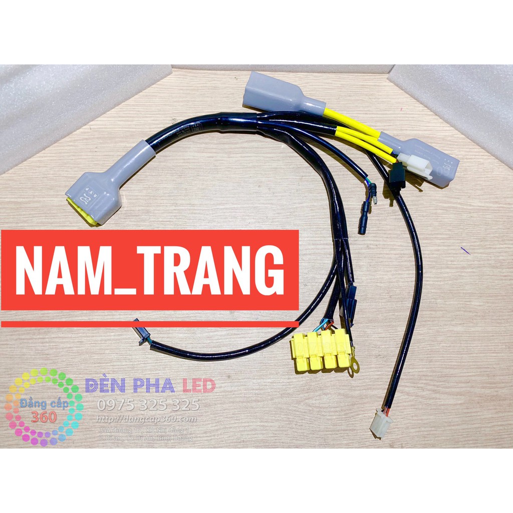 [Namtrang] Bộ dây điện smartkey cho bộ khóa SMK honda K01 K77 k0R K35 farmland SCU FOB hoặc Denki Hyperion Fox seido