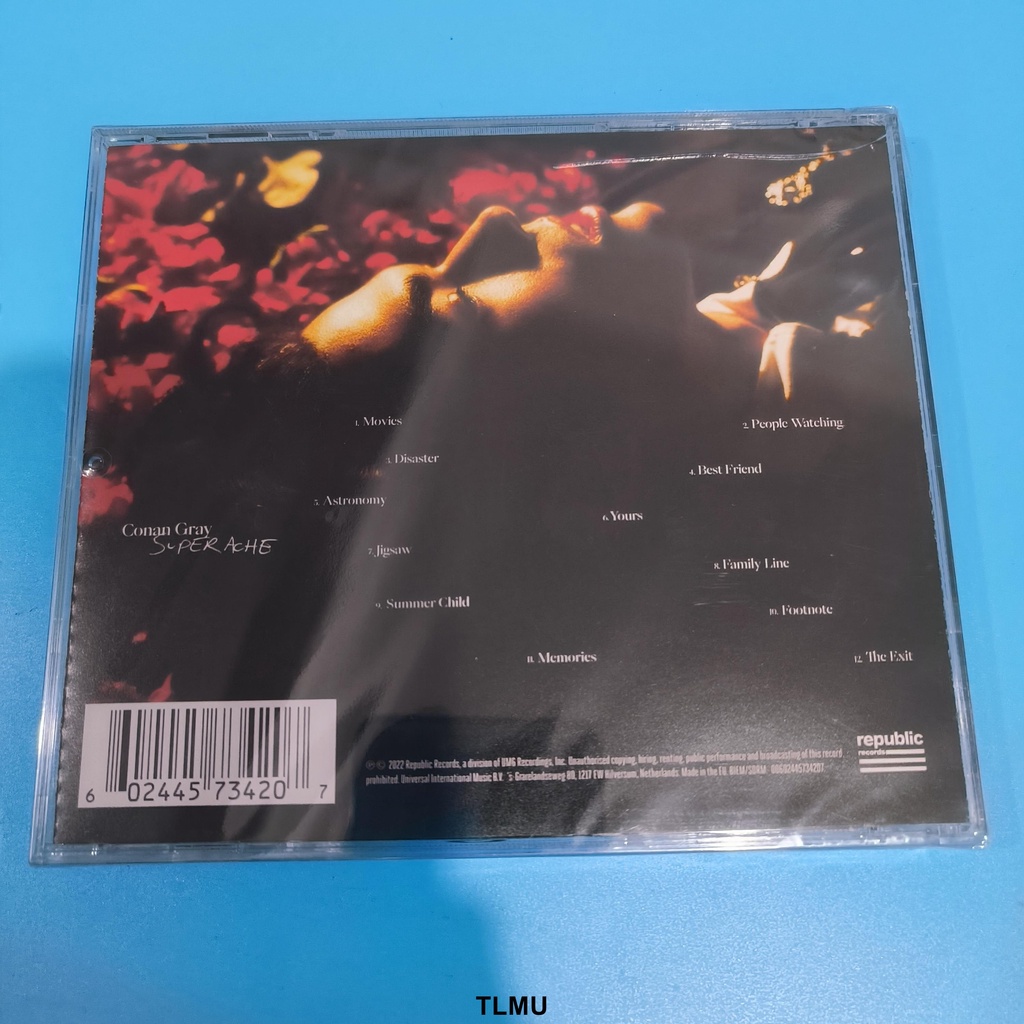 Conan Gray - Superache CD 2022 album Premium TL61