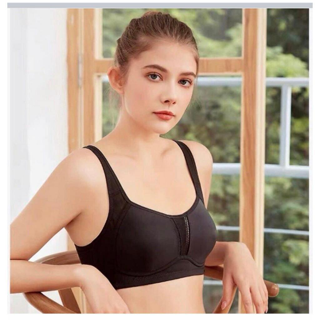 Áo ngực bigsize đệm mỏng bản to cotton su mềm mát thông hơi nâng ngực khủng