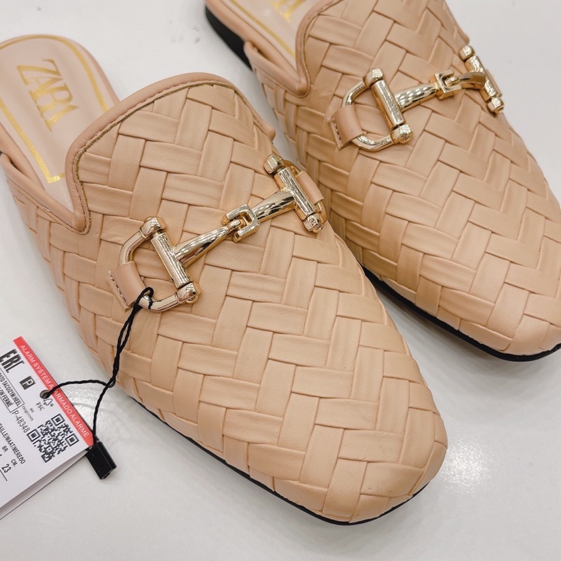 Sục zara giọ đan khoá ngang xuất dư fullbox