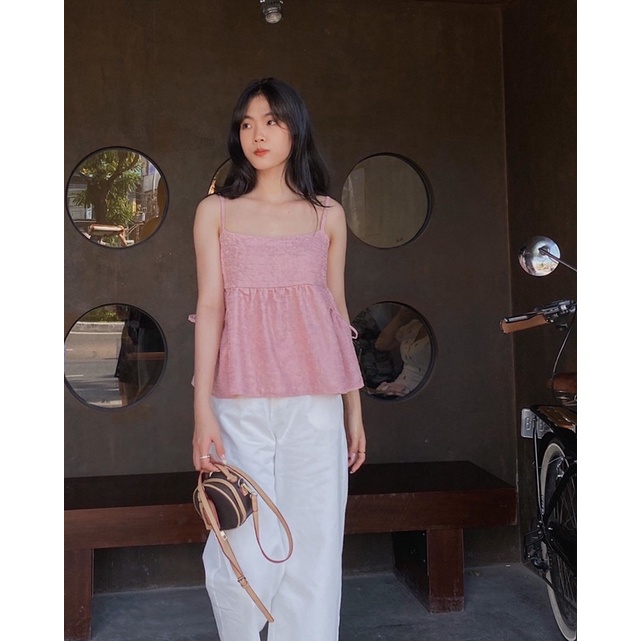 CASON - Áo Cami Louisa Twin Pocket