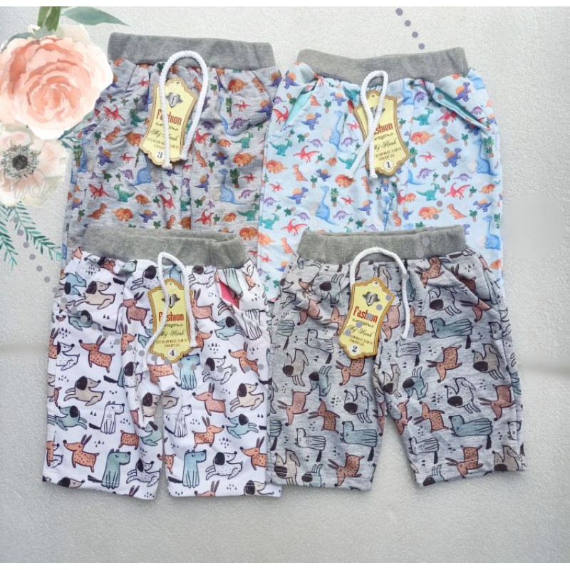 Combo 3 Quần đùi bé trai xuất khẩu