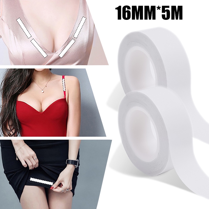 Cuộn Băng Dính Hai Mặt Trong Suốt Dài 5M Chống Thấm Nước