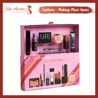 [TÁCH LẺ] Set trang điểm nhiều món Sephora Makeup Must Haves