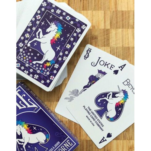 Bài tây, bài ảo thuật Bicycle Unicorn Playing Cards - Hàng chính hãng [Hàng Mỹ]