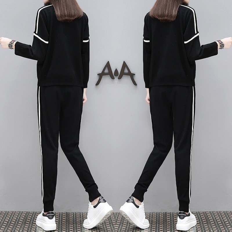 Bộ Quần áo thu đông nữ 💖FREESHIP💖 mã TT37 dáng thể dục thể thao hàn quốc đẹp bao gồm áo khoác hoodie và quần jogger