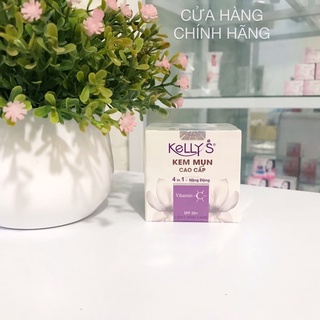 Kem Mụn Cao Cấp 4 in 1 Kelly’s (Ban đêm)