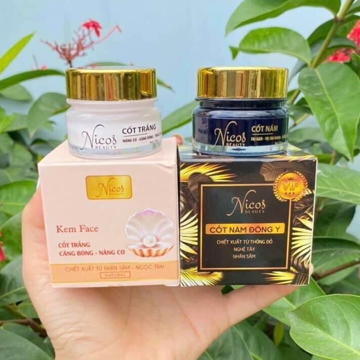 Kem face cốt trắng căng bóng nâng cơ Nlcos – QT757