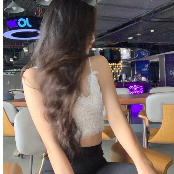 Áo Bra Ren Họa Tiết Nổi Quảng Châu  ,co dãn thoáng mát ,Cực sang chảnh - alohashop91