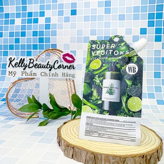 Sữa Rửa Mặt Rau Củ Thải Độc Wonder Bath Super Vegitoks Cleanser MINI 30mL
