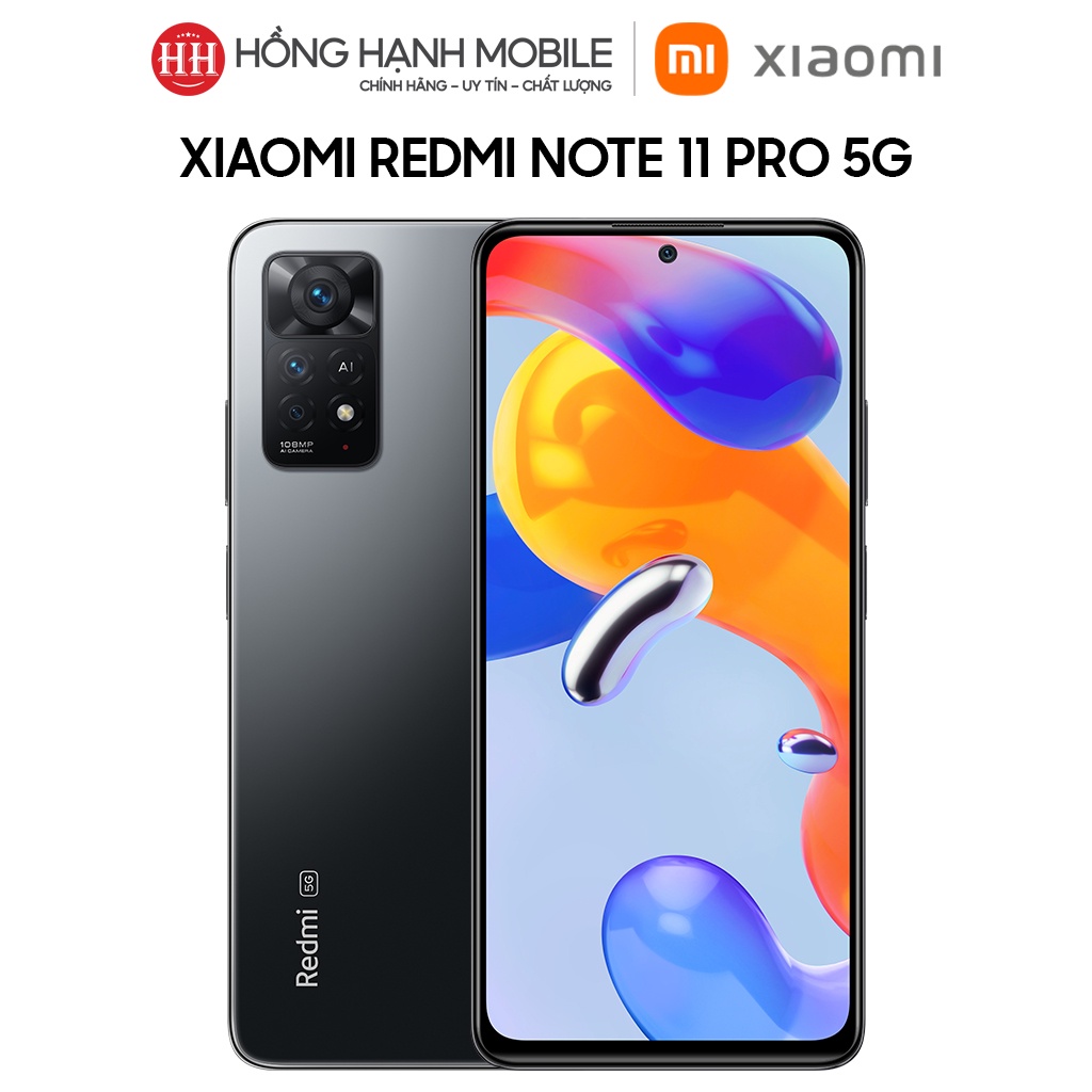 Điện Thoại Xiaomi Redmi Note 11 Pro 5G 8GB/128GB - Hàng Chính Hãng