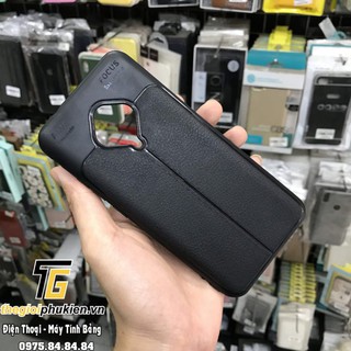 Ốp lưng silicon giả da Auto Focus cho Vivo S1 Pro