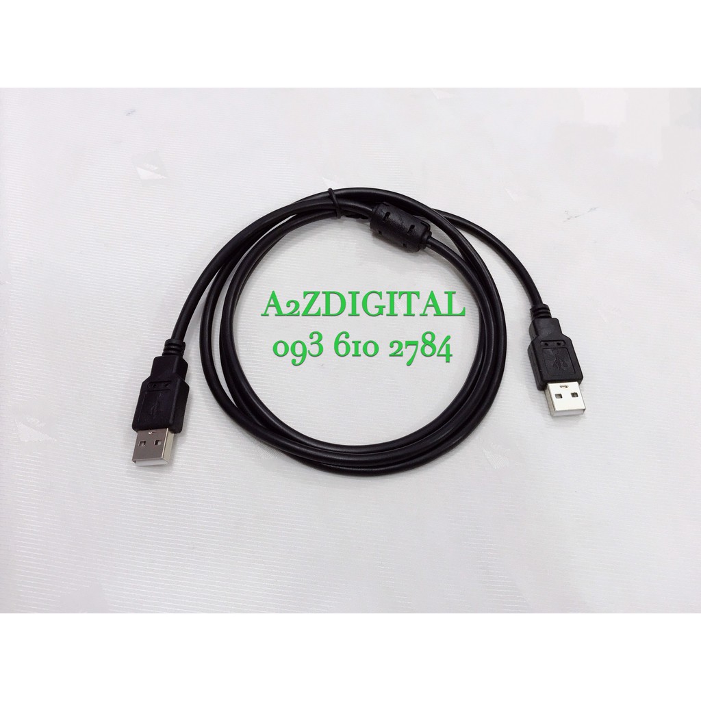 DÂY 2 ĐẦU CỔNG USB ĐỰC DÀI 1.5 Mét