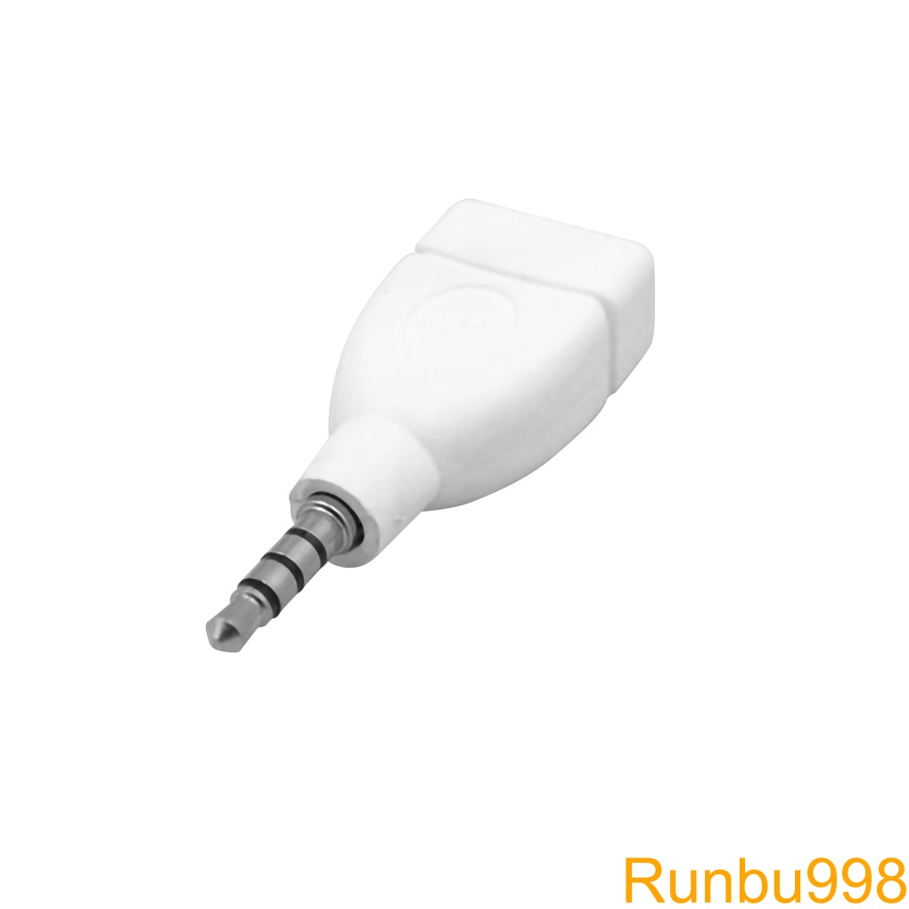 3 5mm Adapter USB Female to 3 5mm Male Converter Portable Car AUX Audio Jack Adapter Accessory