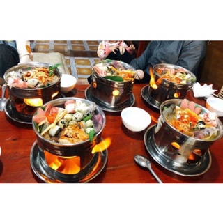 Bộ lẩu inox 1 người ăn