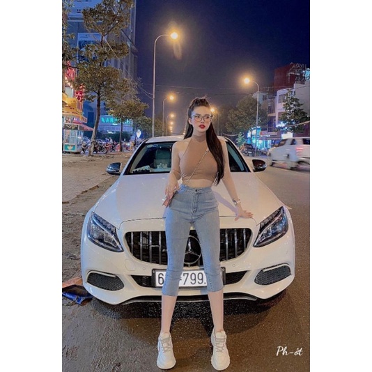 Quần jean ngố ôm body hàng QCL1
