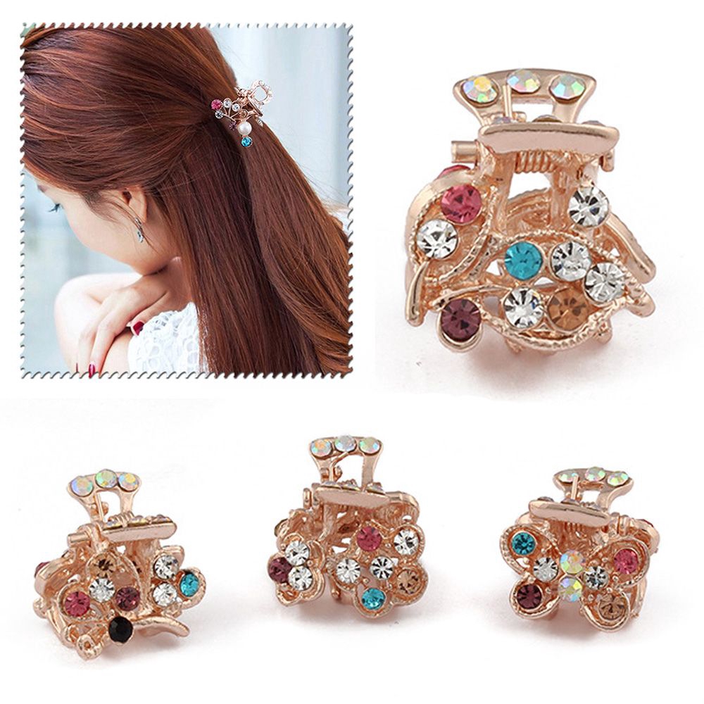 Kẹp Tóc Hình Vương Miện Mini Dễ Thương Cho Nữ