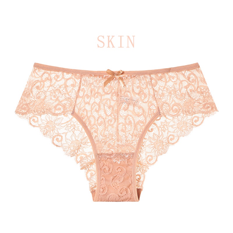 AOFEIQIKE Quần Lót Ren Không Viền May Quyến Rũ Hợp Thời Trang Cho Bạn Gái