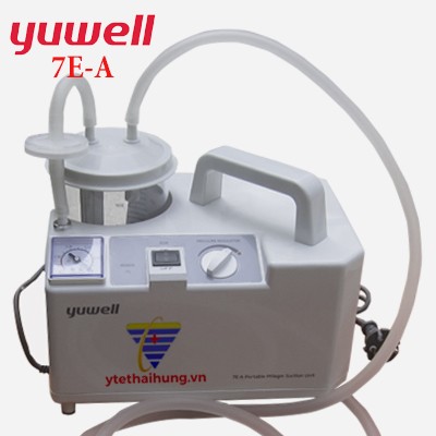 Máy Hút Dịch Mũi Họng 1 Bình Yuwell 7E-A Người Lớn - Trẻ Em