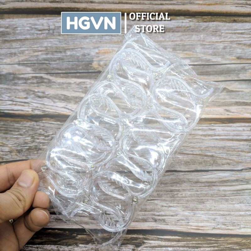 Sét 12 kẹp tóc càng cua nữ:3 răng-5 răng nhiều màu