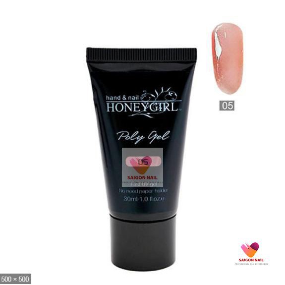 Dán móng Poly gel (Gel up) Honey Girl/ Klana