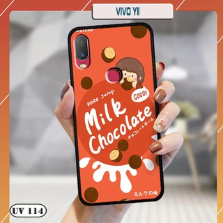 Ốp lưng điện thoại Vivo Y11  - lưng nhám viền dẻo