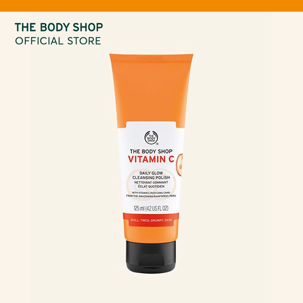 Sữa rửa mặt The Body Shop Vitamin C Face Polish 125ml