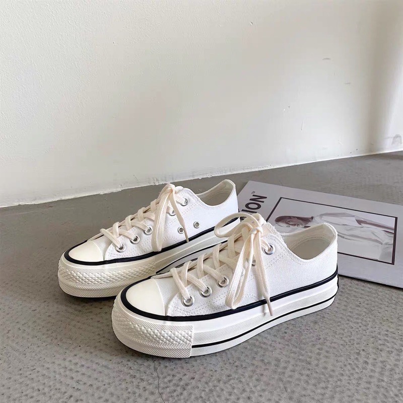 Giày Conaser bản đế đúc siêu tôn dáng - đế giày 3cm chắc chắn bao test độ bền