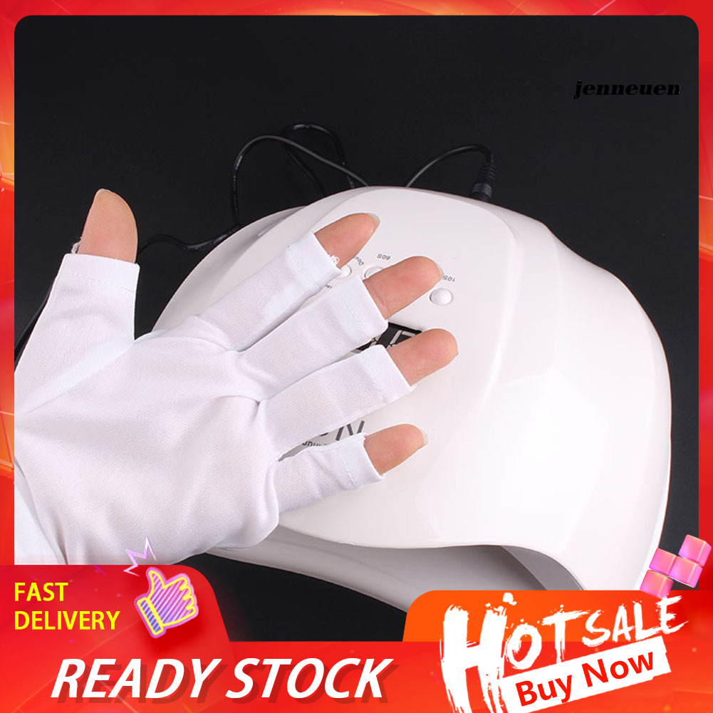 [Hàng mới về] Găng Tay Chống Tia Uv Bảo Vệ Tay Khi Làm Móng Nghệ Thuật