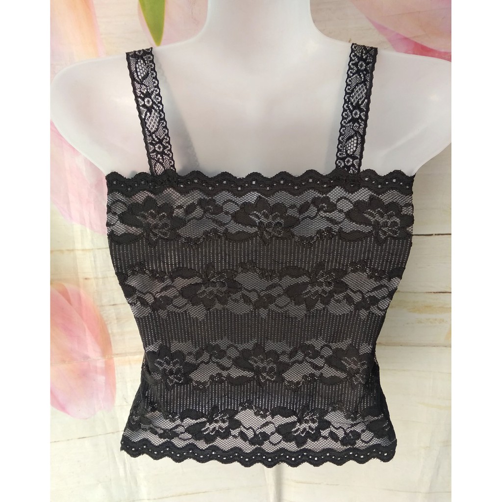 Áo ren mặc trong dáng dài không mút form nhỏ | BigBuy360 - bigbuy360.vn