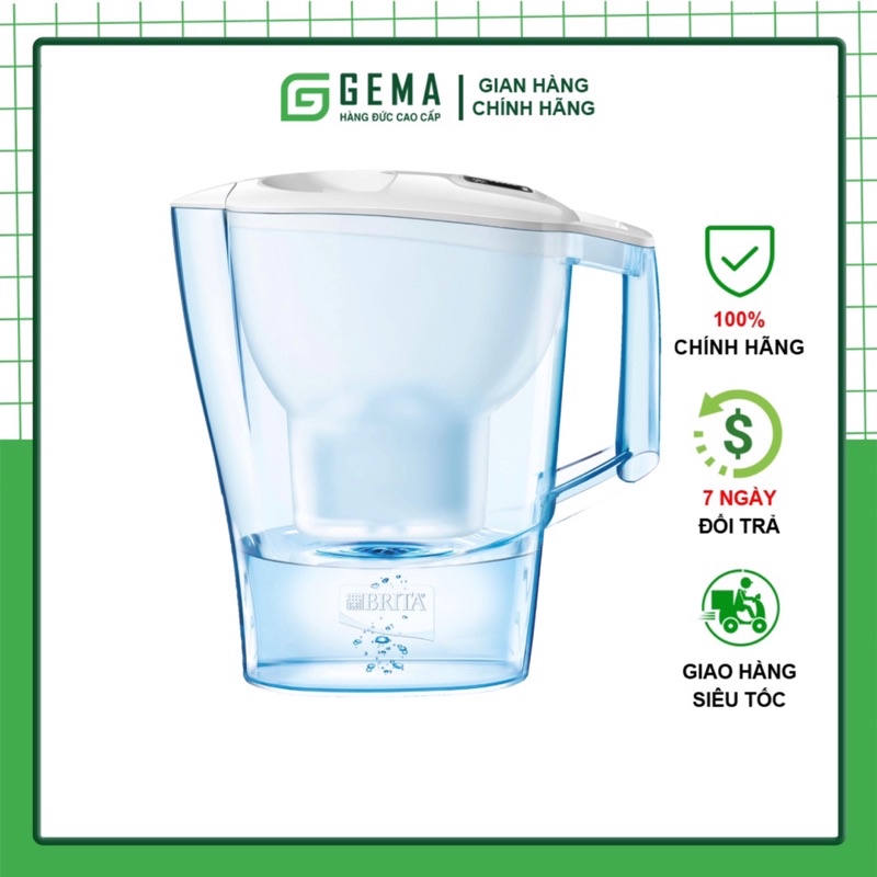 Bình lọc nước BRITA - 3.5L (có sẵn 4 lõi lọc Maxtra Plus) chính hãng Đức