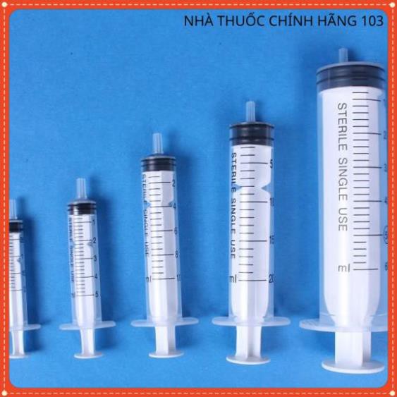 Bơm tiêm - Xilanh sử dụng một lần được khử trùng, chống gỉ 1ml, 3ml, 5ml, 10ml