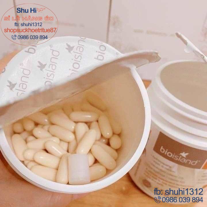 Canxi hữu cơ kèm d3 k2 giúp tăng khả năng hấp thu, milk calcium bone care bio island 150 viên úc, người lớn từ 12 tuổi