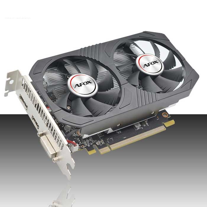 Card đồ họa VGA Radeon RX550 4G GDDR5 Afox Dual Fan , card đồ họa máy tính chính hãng