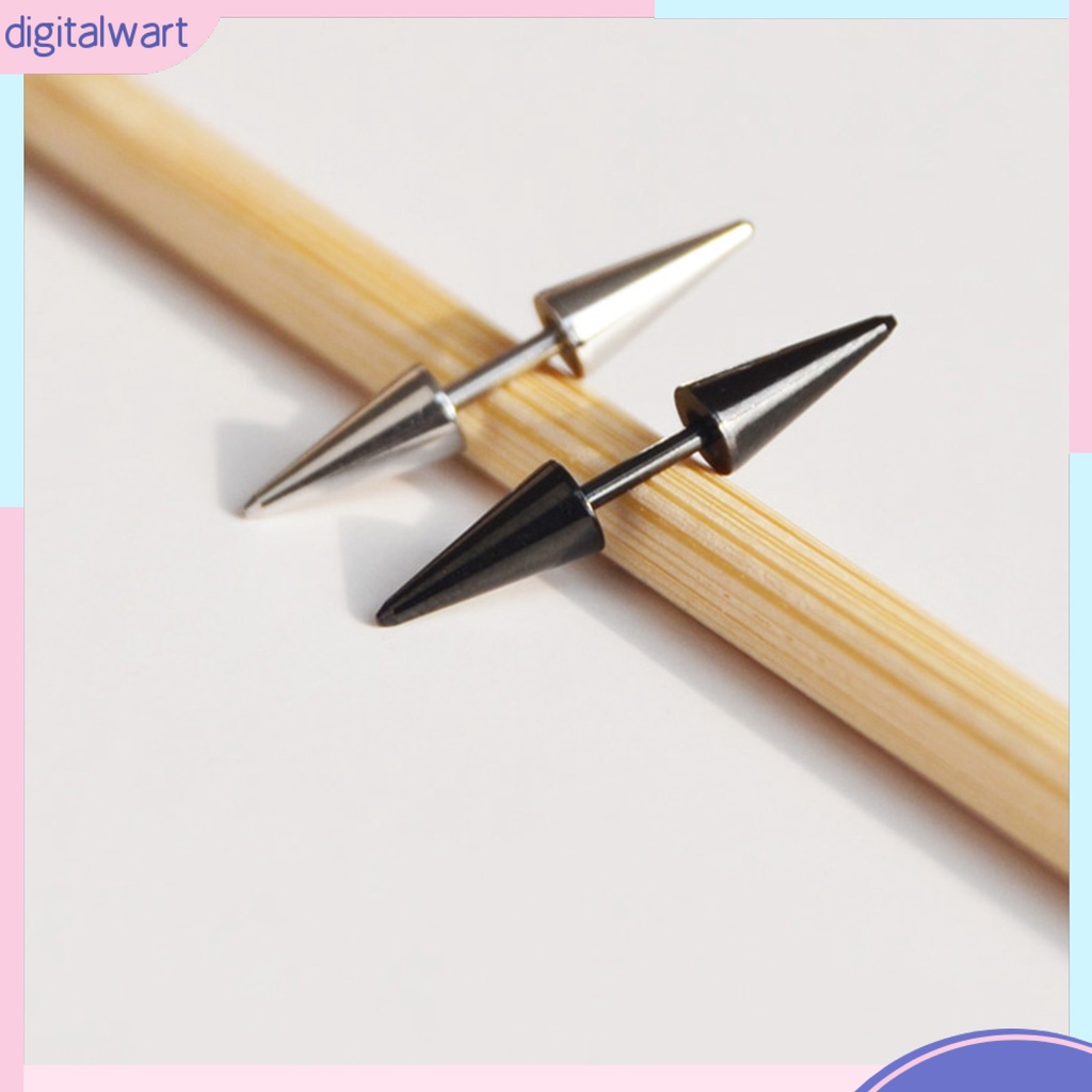 1 Đôi Bông Tai Đinh Tán Đôi Thời Trang Cá Tính