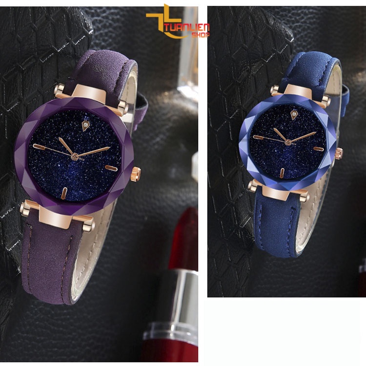 Đồng hồ nữ Jigin dây da tổng hợp ôm sát tay dễ thương cho nữ TL09 phong cách Hàn Quốc