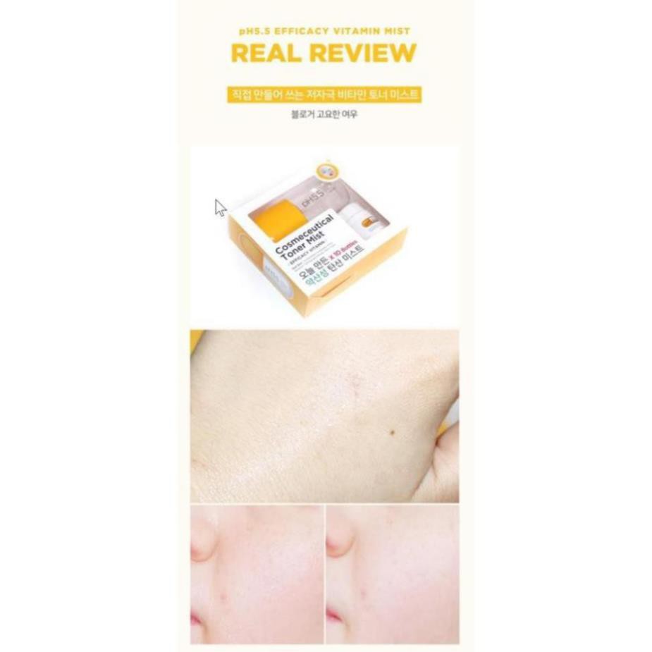 XỊT KHOÁNG DƯỠNG TRẮNG FORENCOS PH 5.5 EFFICACY VITAMIN TONER MIST