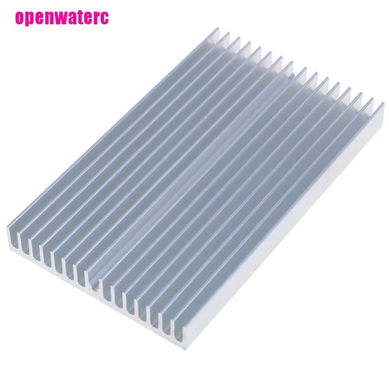 Chip Tản Nhiệt Bằng Nhôm Kích Thước 100 * 60 * 10mm Chuyên Dụng Cho IC LED