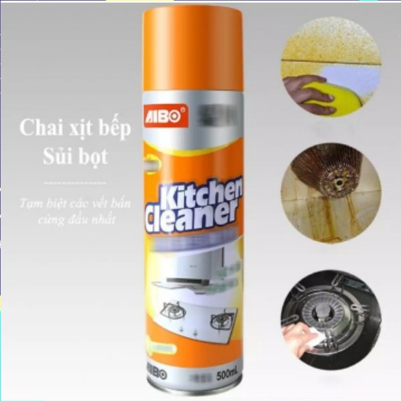 - CHAI XỊT BỌT TUYẾT TẨY RỬA NHÀ BẾP, BỒN CẦU, NHÀ TẮM