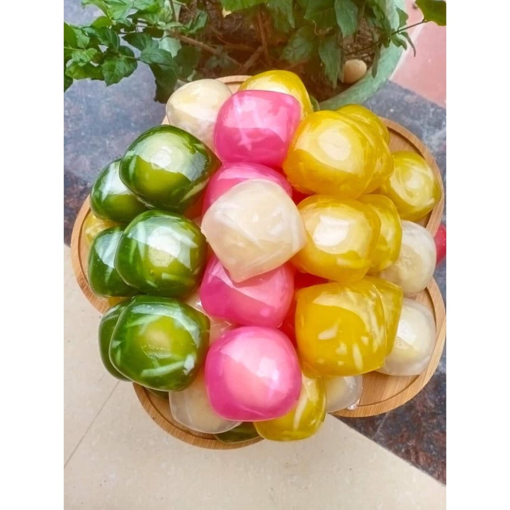 Bột bánh xu xuê (phu thê), bánh da lợn, ngon chuẩn vị truyền thống: giai giòn, bánh trong ngon tuyệt, gói 500g TG FOODS