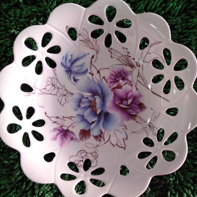 Khay đựng trái cây melamine cao cấp 30cm