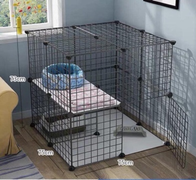 TẤM GHÉP LÀM QUÂY LỒNG CHUỒNG THÚ CƯNG (tặng kèm chốt lắp - bán theo tấm)