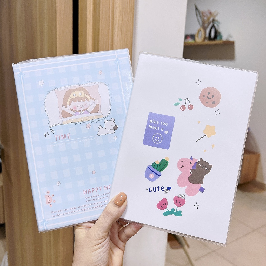 Sổ Dẻo A5 Nhiều Hình Dễ Thương Giao Mẫu Ngẫu Nhiên